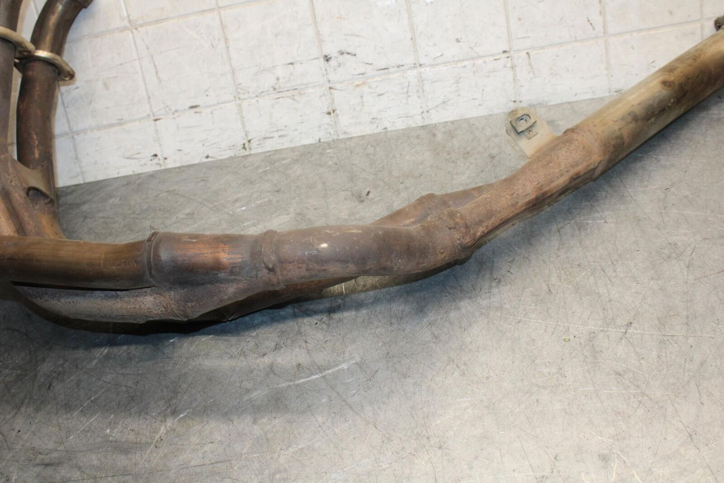 2003 Suzuki GSXR750 EXHAUST HEADER PIPES MANIFOLD 14100-35F10 bb402