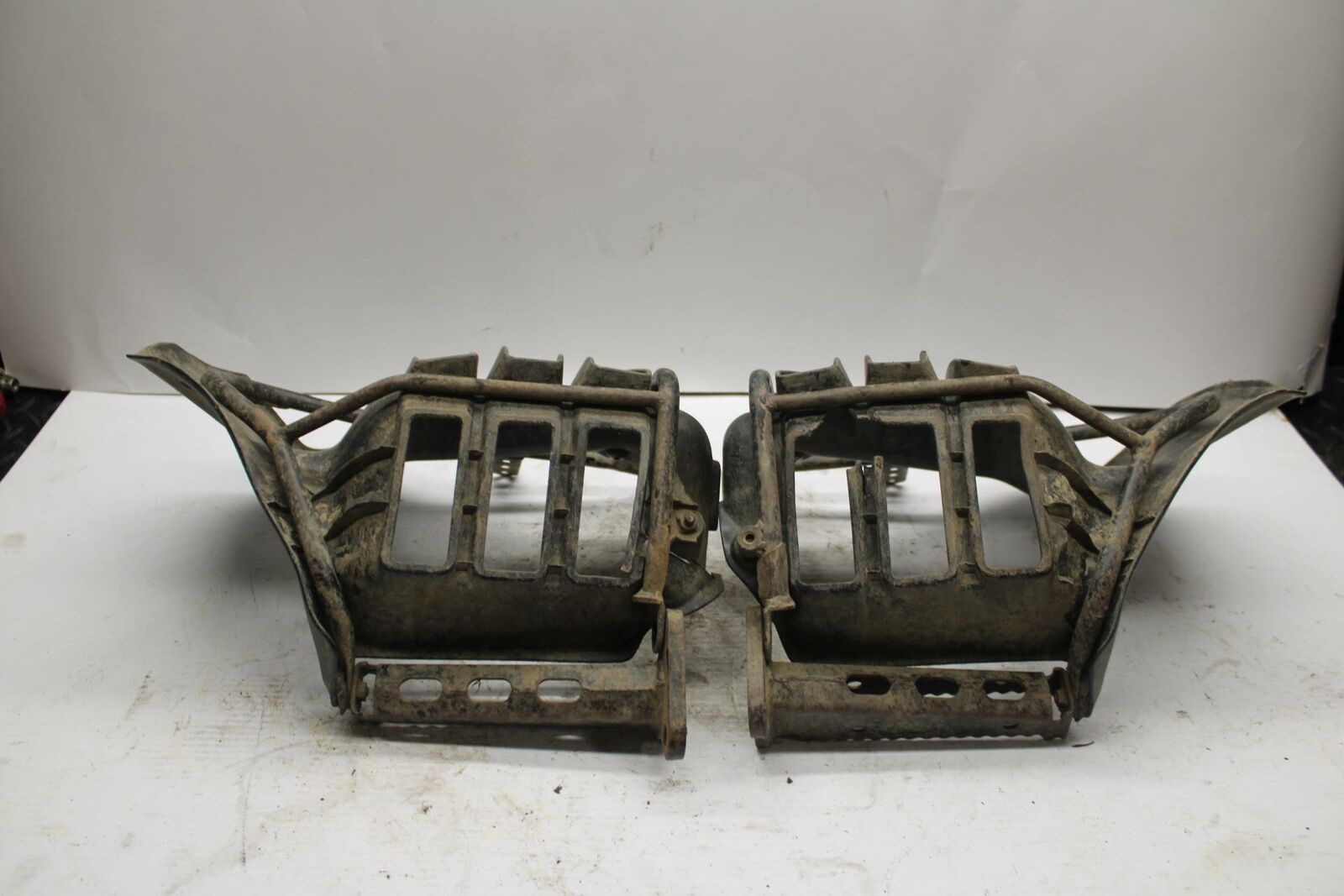 03-06 SUZUKI QUADSPORT Z400 LEFT RIGHT MUD SPLASH GUARDS FOOTWELLS BB256