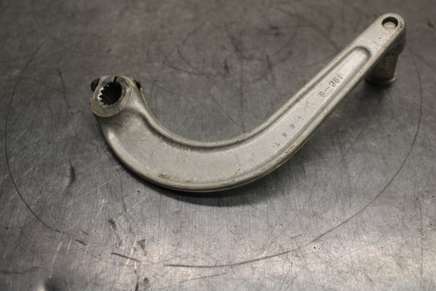 88-93 SUZUKI GSXR600 RIGHT REARSET BRAKE FOOT PEDAL BB107