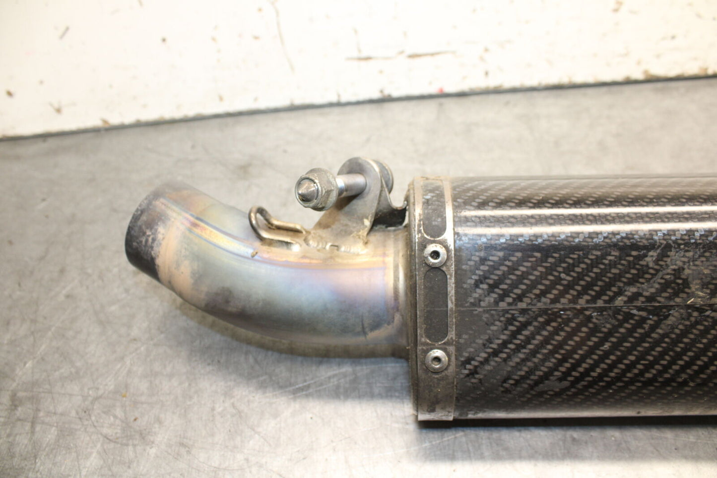 24-25 KAWASAKI NINJA ZX6R GRAVES EXHAUST PIPE MUFFLER SLIP ON CAN SILENCER BB726
