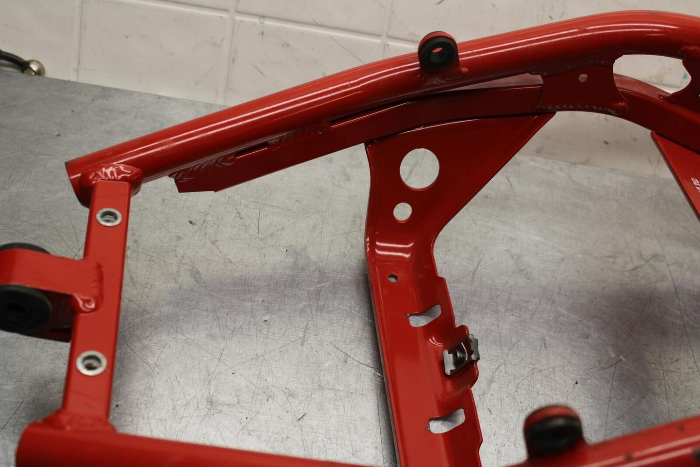 2012 Triumph Daytona 675R REAR BACK TAIL SUBFRAME SUB FRAME BB589