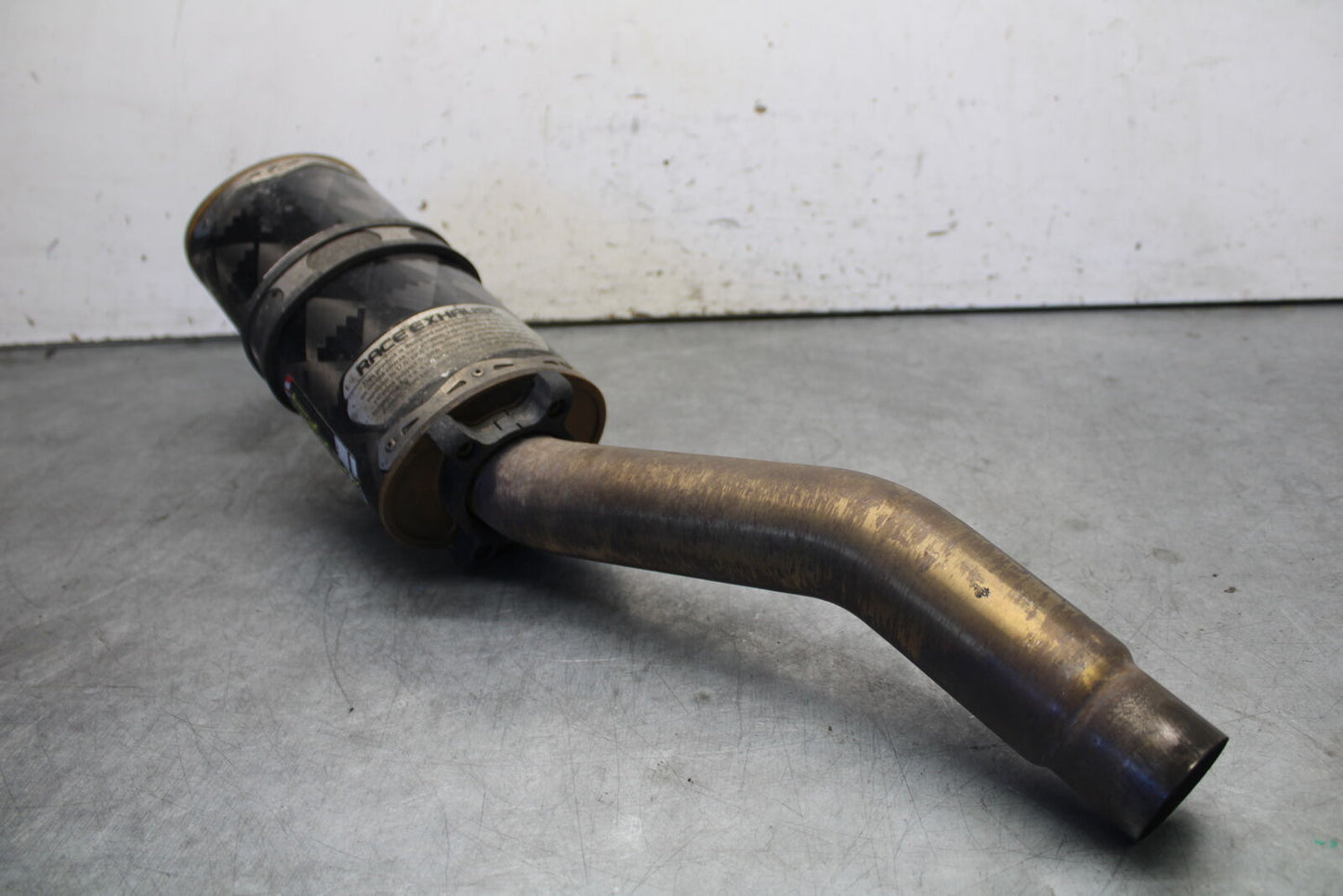 07-08 TRIUMPH DAYTONA 675 TWO BROTHERS EXHAUST PIPE SLIP ON CAN SILENCER BB685