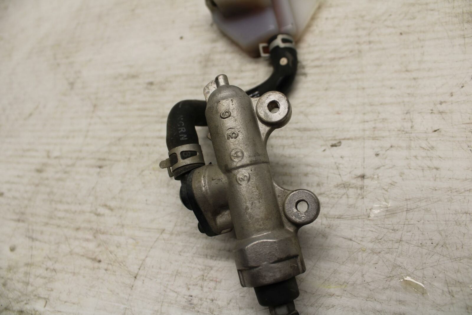 03-05 SUZUKI SV1000 REAR BACK BRAKE MASTER CYLINDER W RESERVOIR BB296