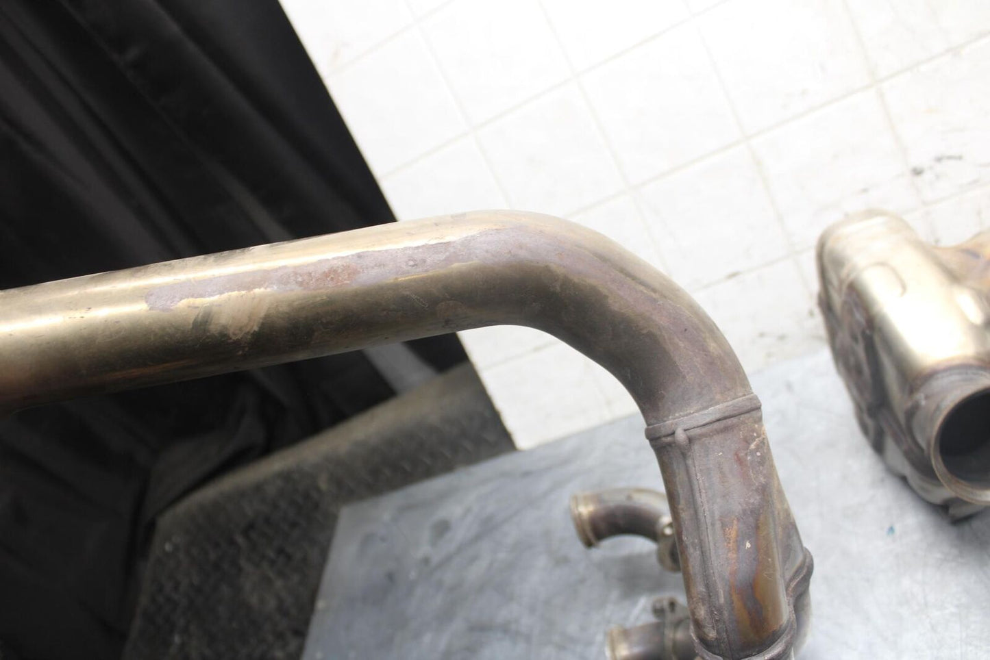 22 KTM 890 ADVENTURE EXHAUST HEADER PIPES MANIFOLD CAT BB514