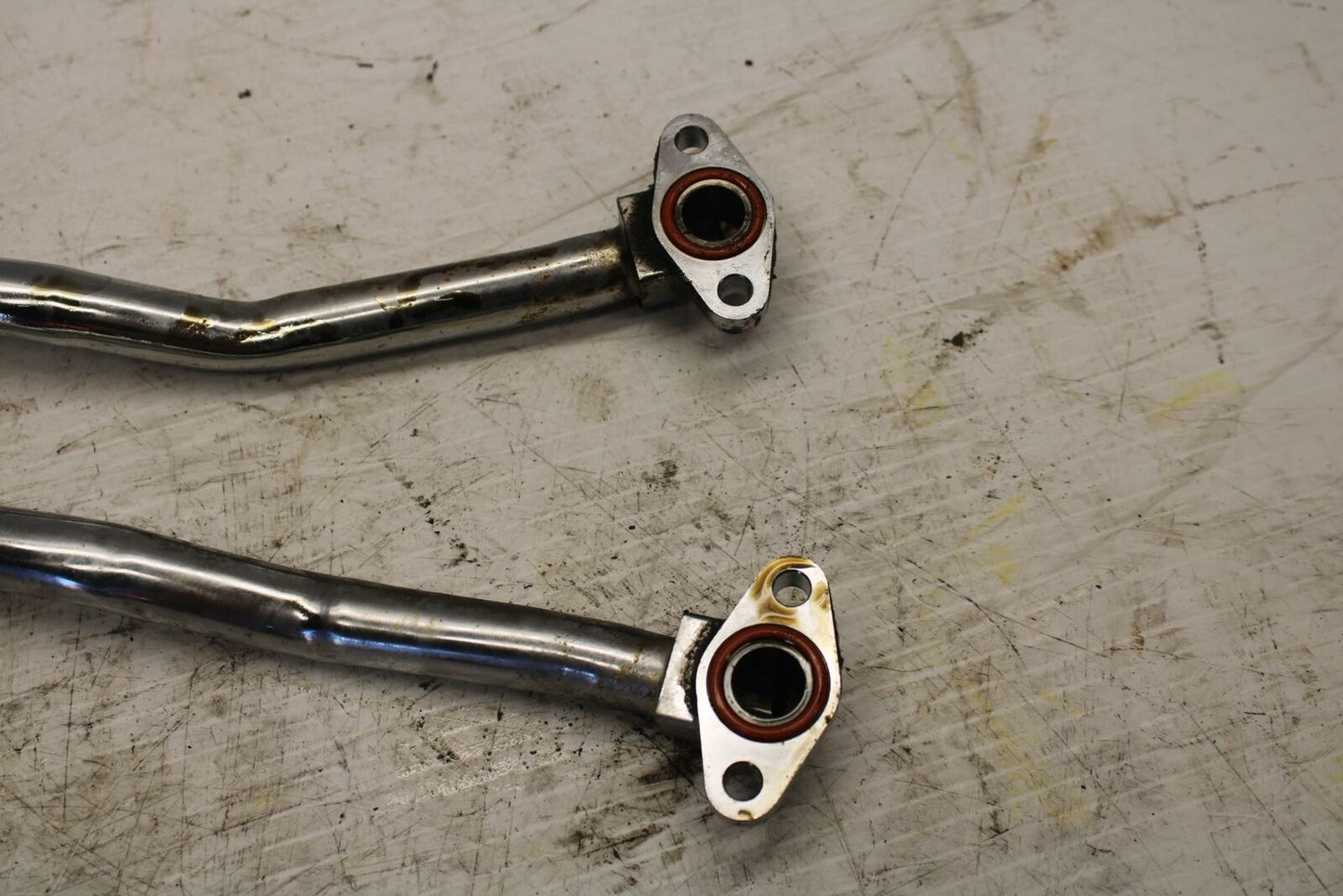 03-04 YAMAHA ROAD STAR 1600 ENGINE MOTOR OIL HOSES BB279