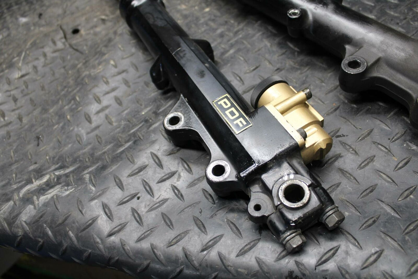 86 SUZUKI GS750ES FRONT FORKS SHOCK SUSPENSION SET PAIR BB233