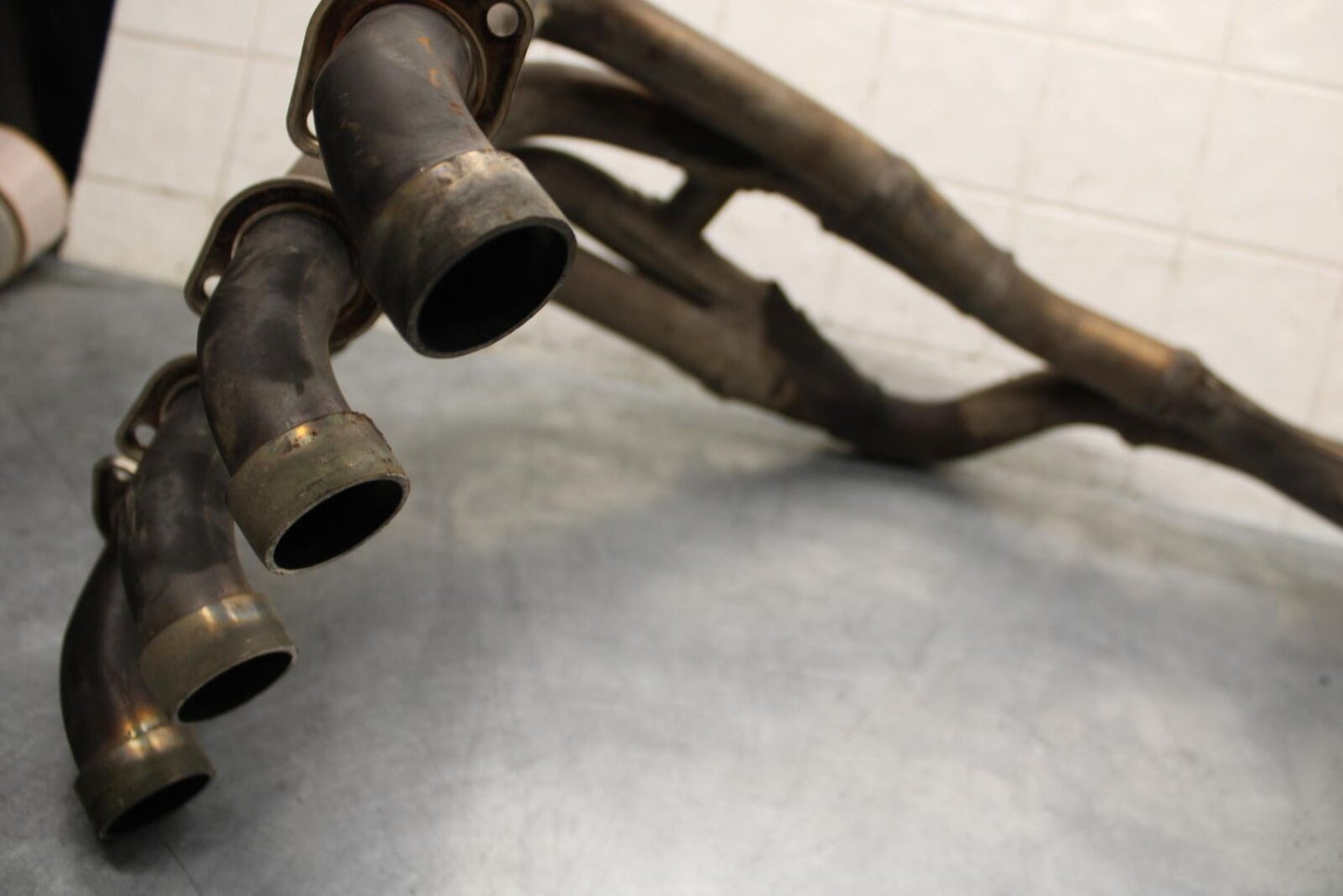 2001 Suzuki GSXR600 EXHAUST HEADER PIPES MANIFOLD 14100-39F01 BB59