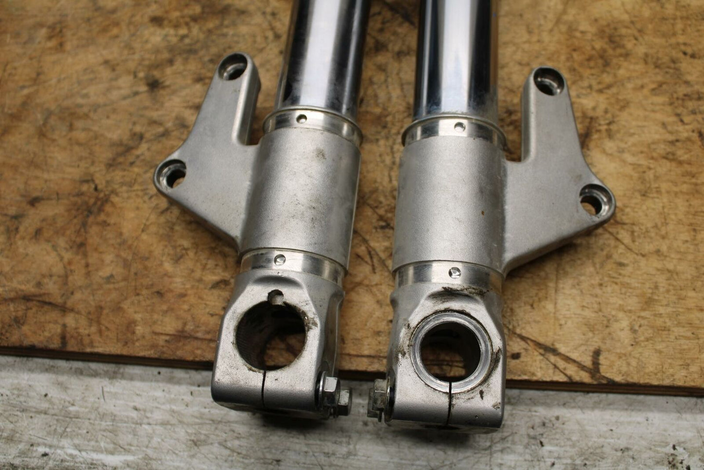 04-07 DUCATI ST3 FRONT FORKS SHOCK SUSPENSION SET PAIR BB347