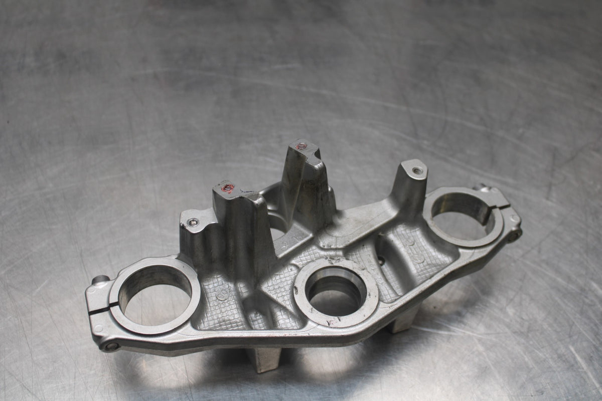 08 KAWASAKI NINJA 650 EX650 FORKS UPPER TRIPLE TREE CLAMP BB797