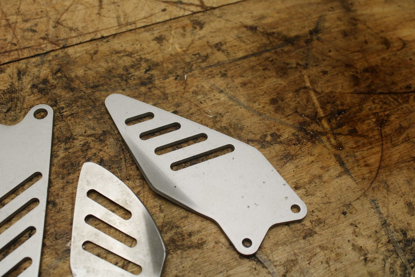 13-18 KAWASAKI NINJA ZX6R LEFT RIGHT REARSET REAR SET HEEL GUARD COVER