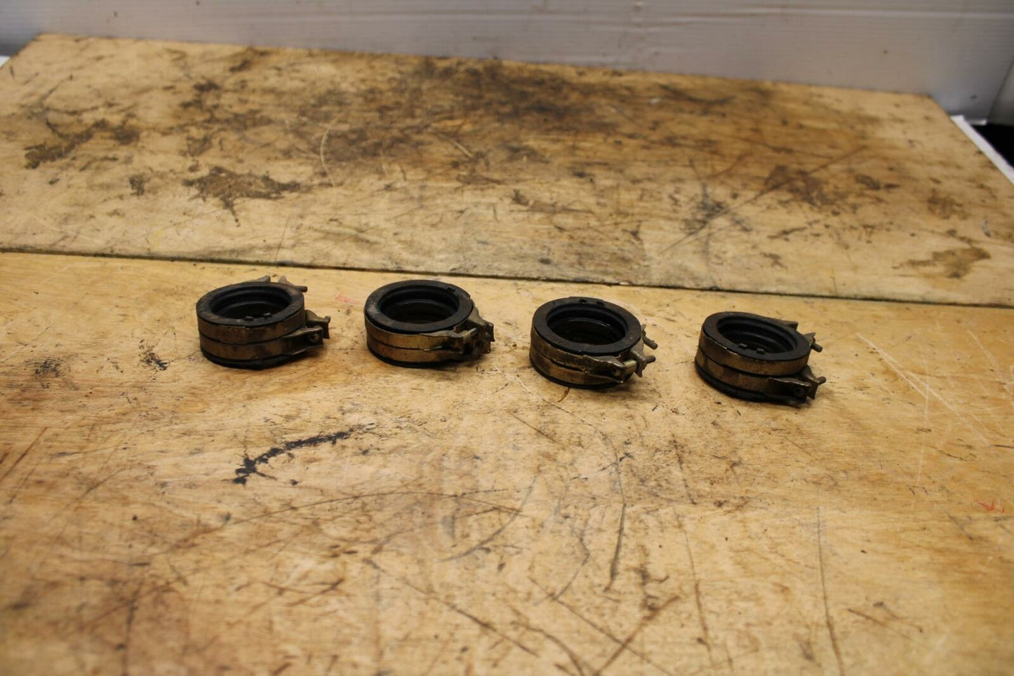 91-93 YAMAHA FZR1000 AIRBOX INTAKE MANIFOLD BOOTS BB339
