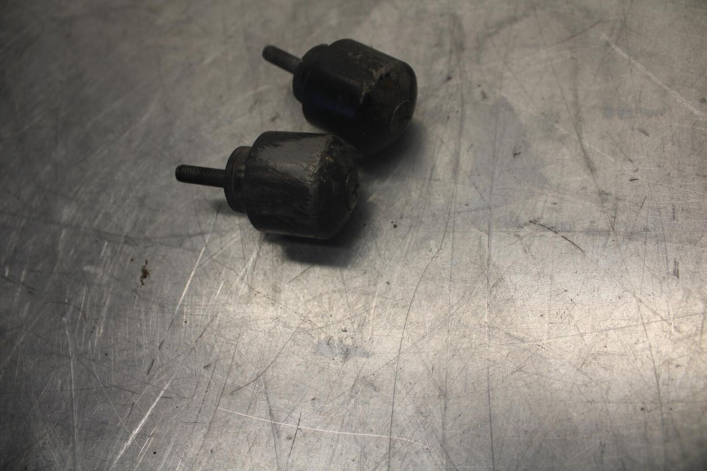 00-01 HONDA RVT1000R SP1 RC51 HANDLEBAR END CAPS WEIGHTS BB461