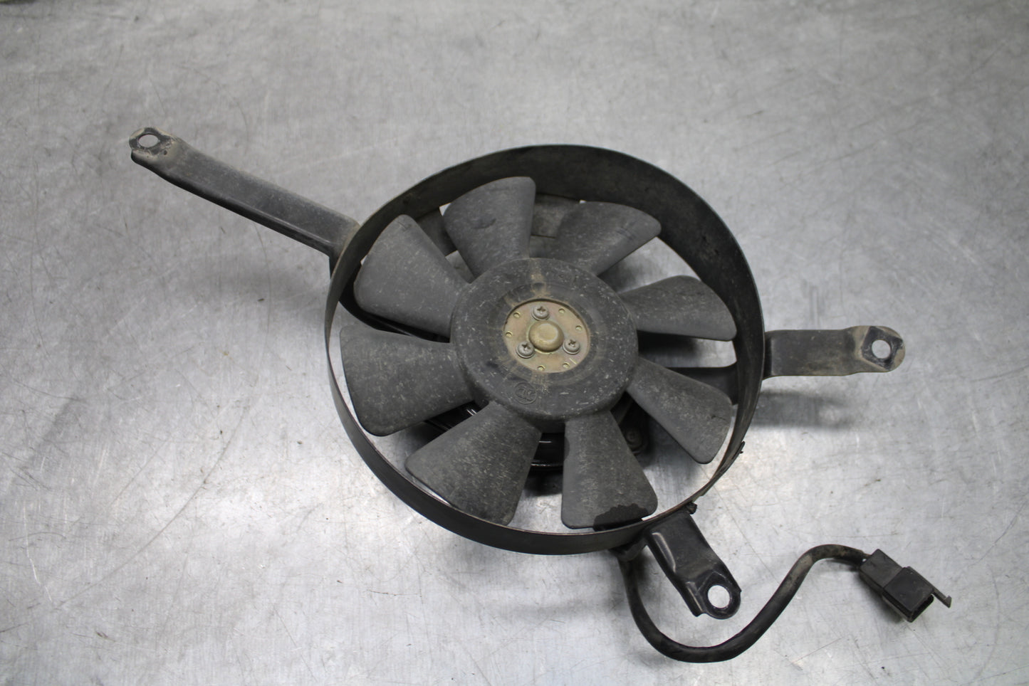 00-02 KAWASAKI NINJA ZX6R ENGINE RADIATOR COOLING FAN BB750