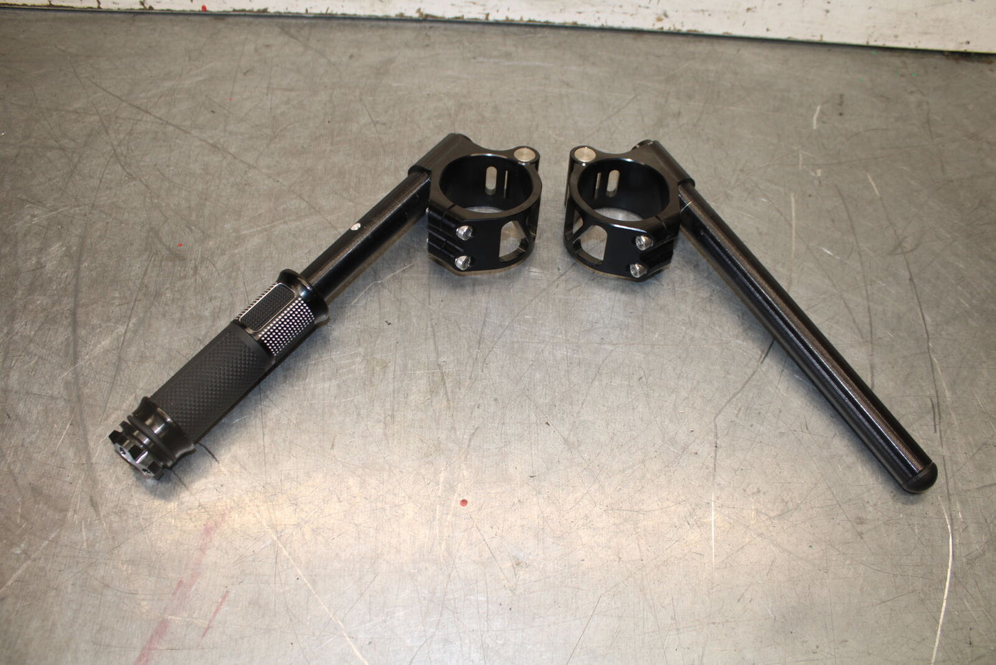 12-13 DUCATI STREETFIGHTER 848 AFTERMARKET LEFT RIGHT CLIP ONS HANDLEBARS BB705