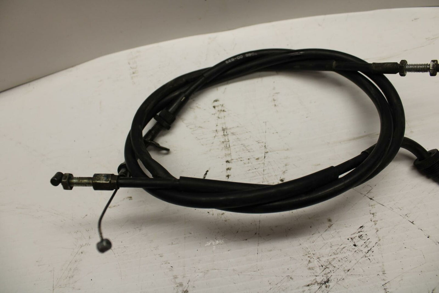 99 YAMAHA YZF R6 THROTTLE CABLES LINES 5EB-26311-00-00 5EB-26312-00-00 BB246