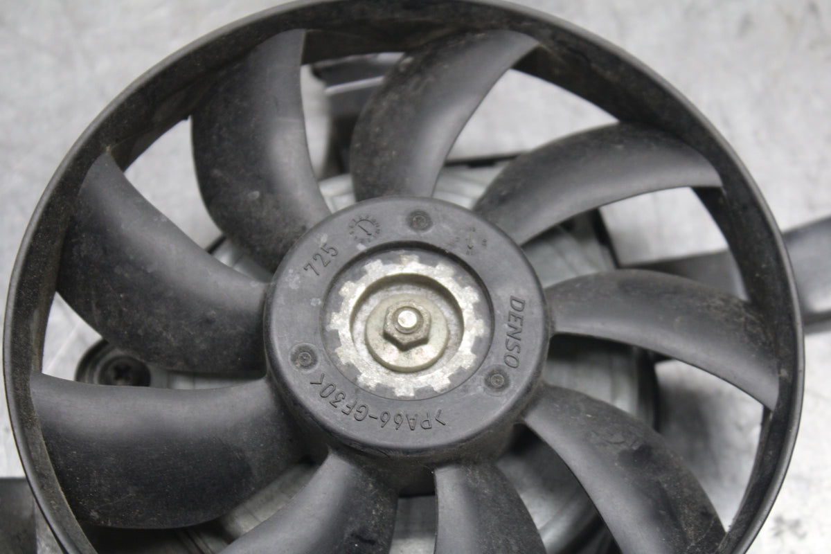 08-12 KAWASAKI NINJA 250R EX250J ENGINE RADIATOR COOLING FAN BB111