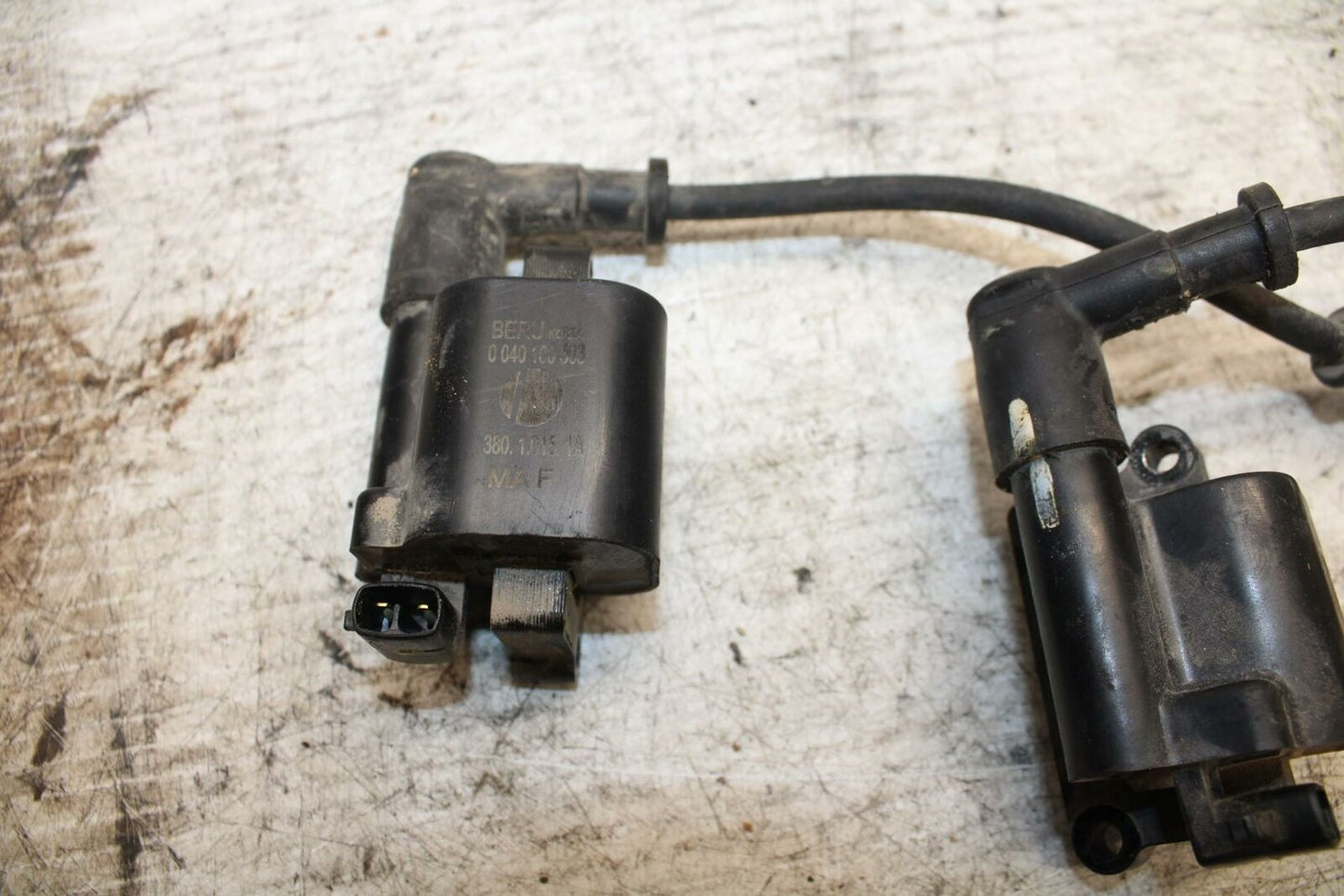 17-20 DUCATI MONSTER 797 IGNITION COILS COIL SPARK PLUG CAPS 38010151A BB309