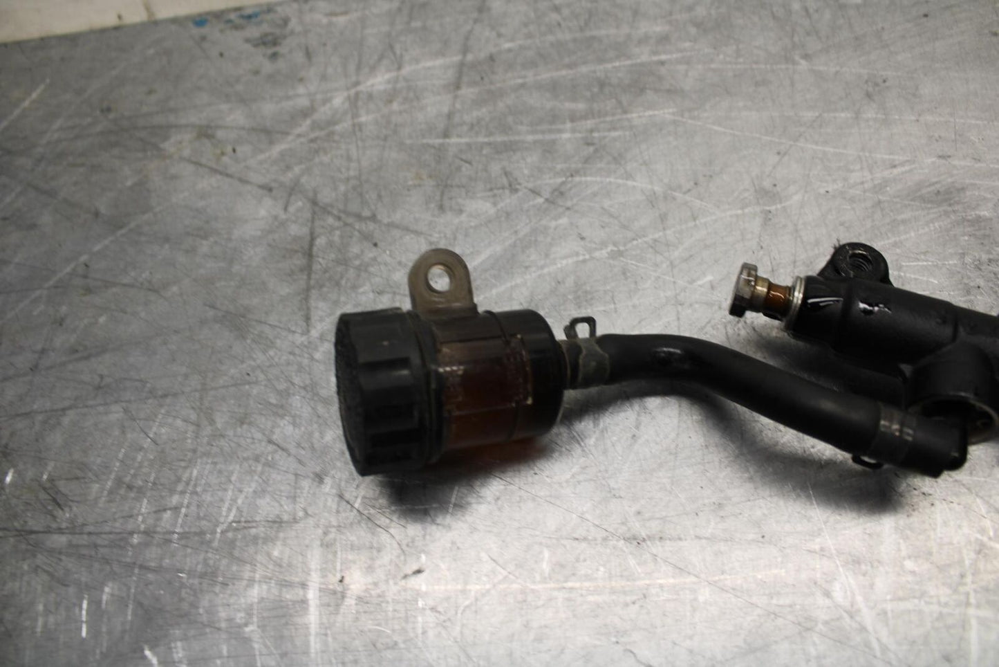 17-21 TRIUMPH STREET TRIPPLE R ABS REAR BRAKE MASTER CYLINDER W RESERVOIR bb452