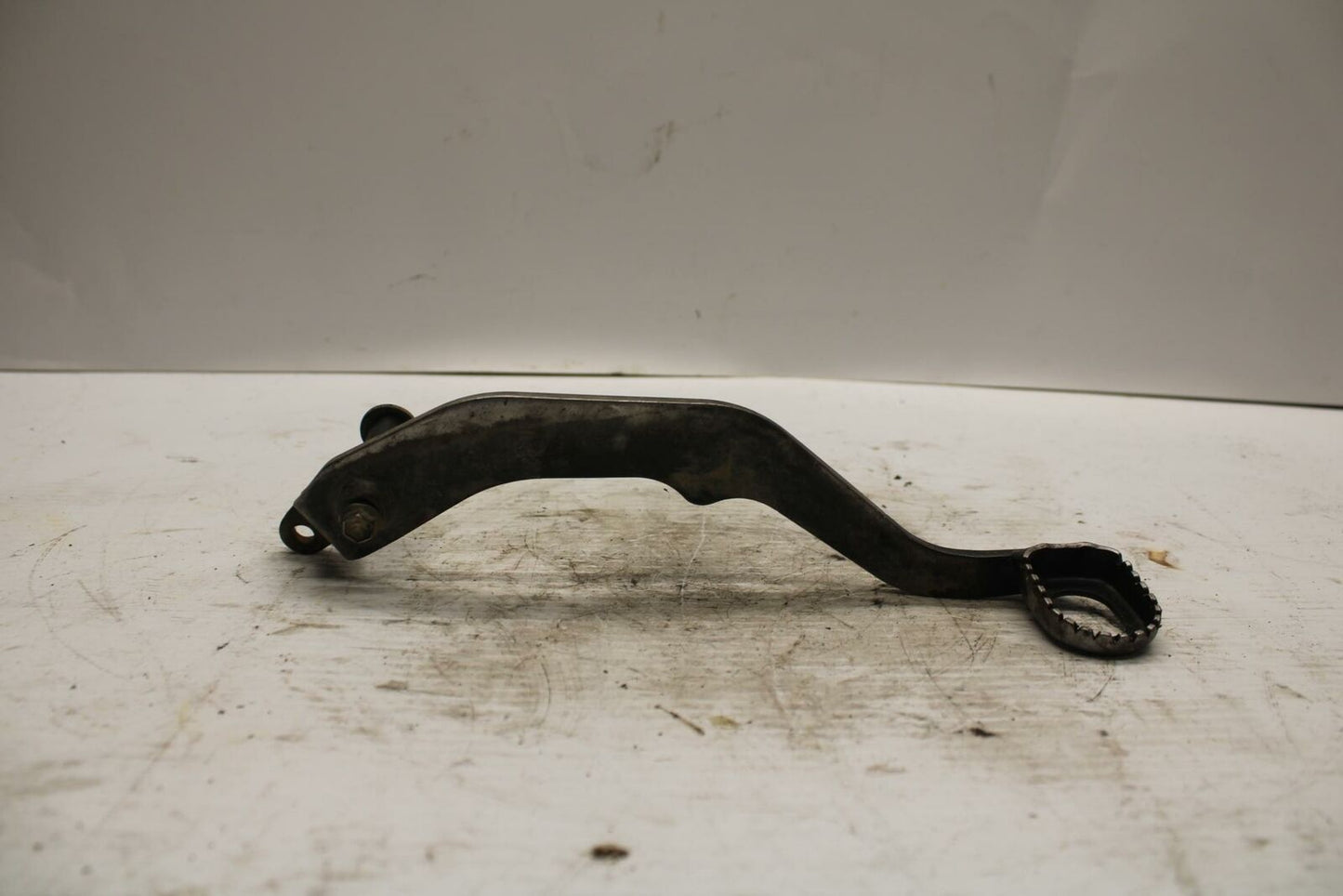 03-06 SUZUKI QUADSPORT Z400 RIGHT REARSET BRAKE FOOT PEDAL 43110-07G10 BB256
