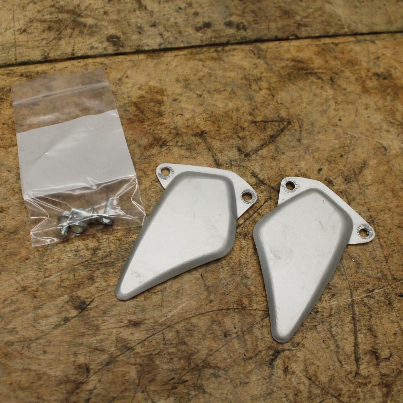 04-07 DUCATI ST3 LEFT & RIGHT REARSET REAR SET HEEL GUARD COVER BB347