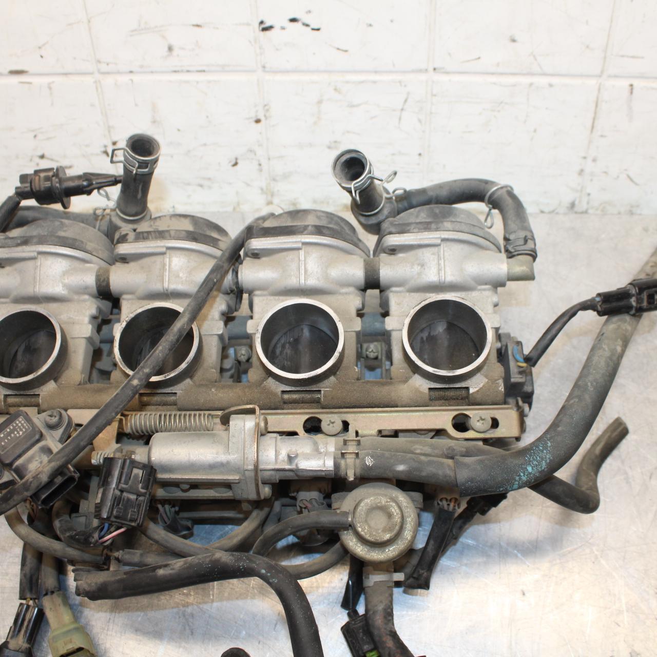 03-04 YAMAHA YZF R6 MAIN FUEL INJECTORS / THROTTLE BODIES BB481