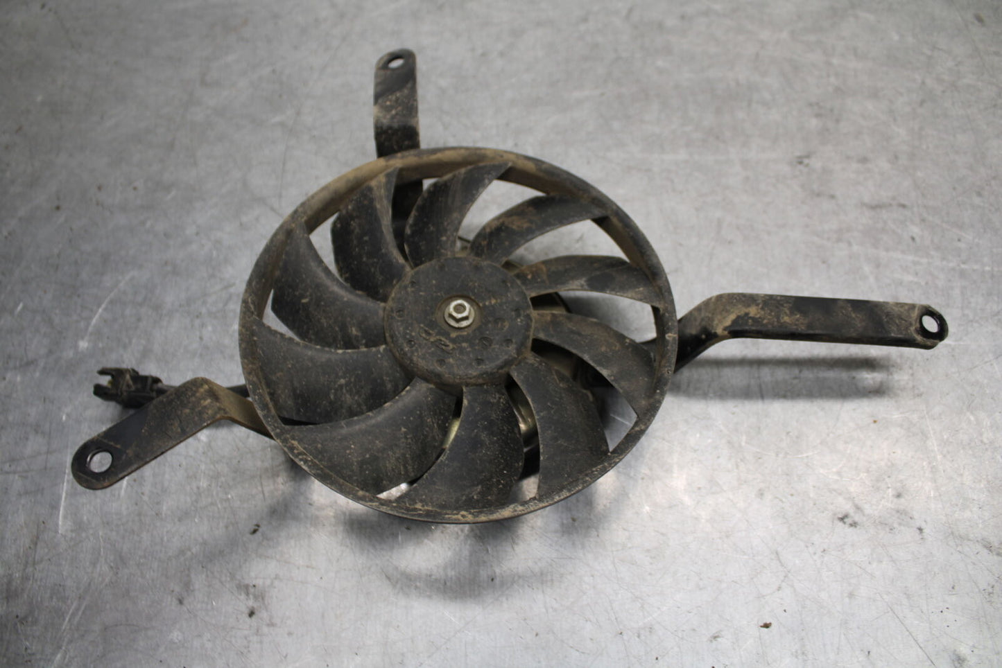 09-11 TRIUMPH DAYTONA 675 ENGINE RADIATOR COOLING FAN BB652