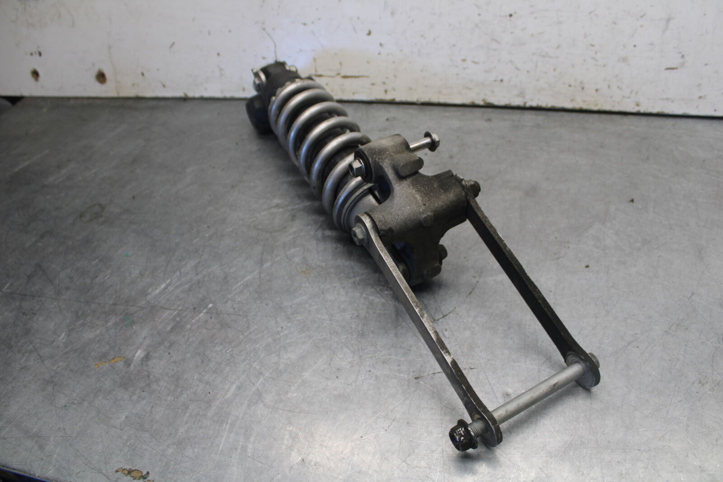 09-12 KAWASAKI NINJA ZX6R REAR BACK SHOCK SUSPENSION 45014-0250-23K BB698