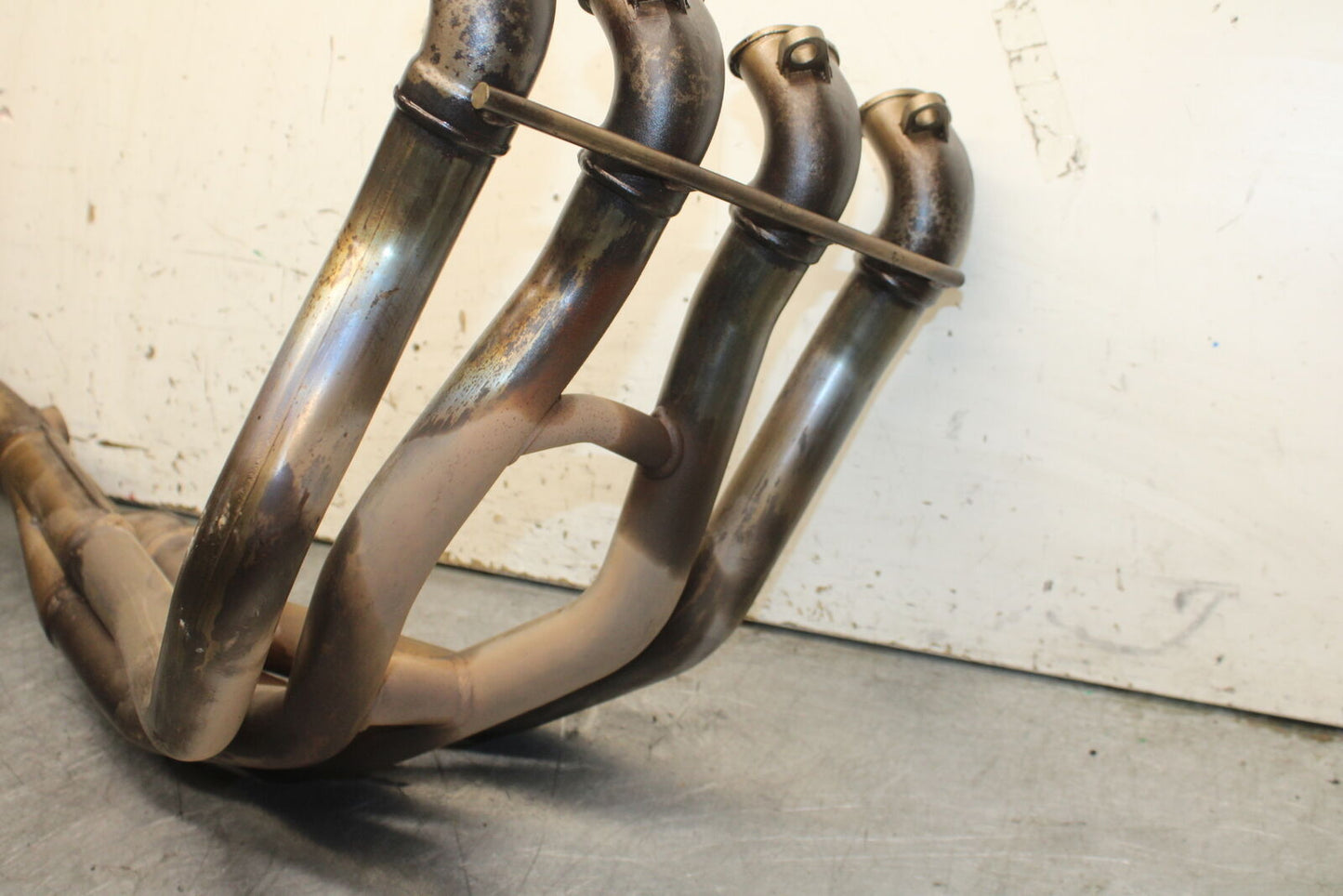 03-04 TRIUMPH DAYTONA 600 EXHAUST HEADER PIPES MANIFOLD BB745