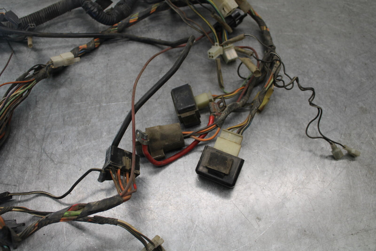 85-86 SUZUKI MADURA 1200 MAIN ENGINE WIRING HARNESS MOTOR WIRE LOOM BB691