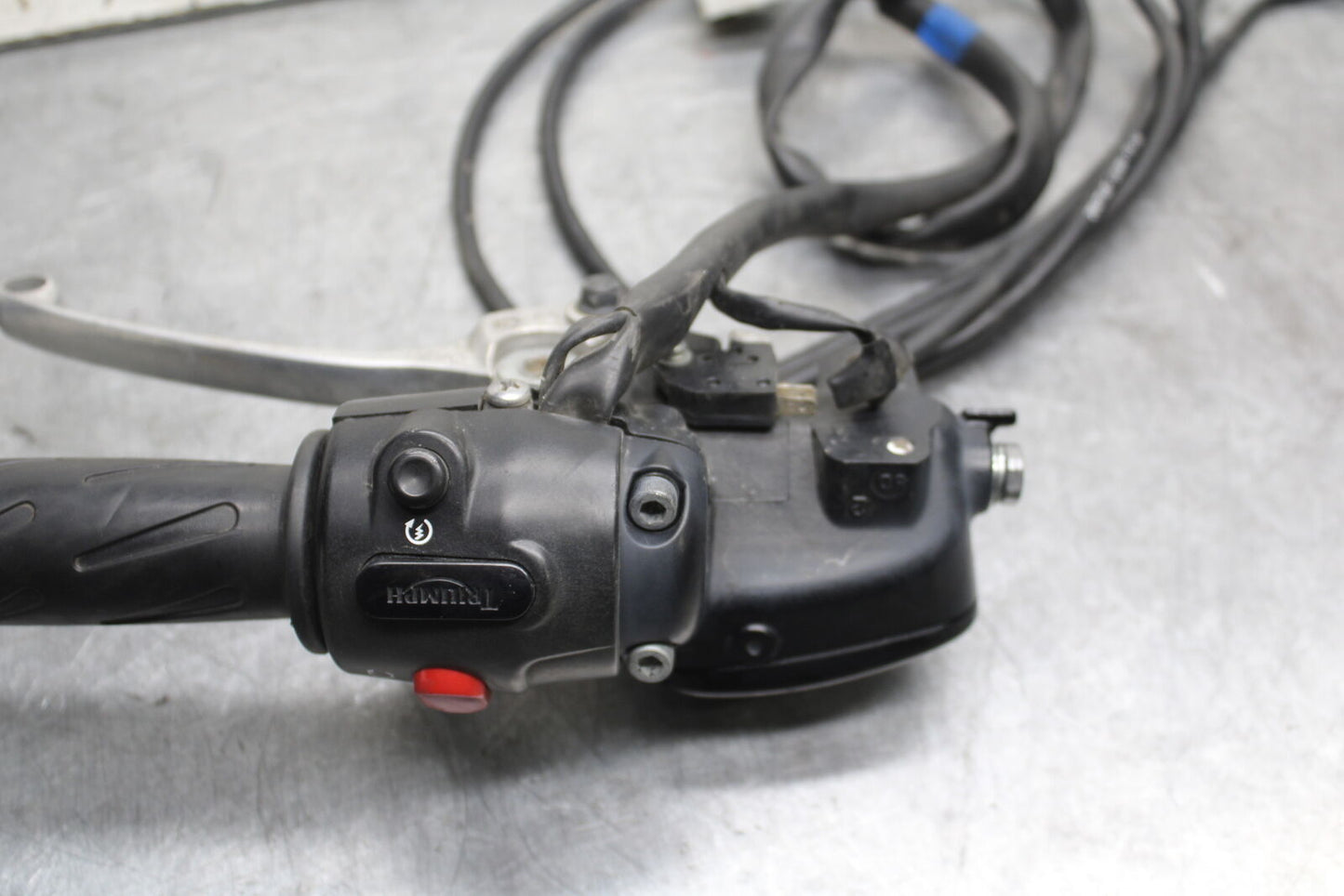 14-16 TRIUMPH AMERICA LT RIGHT CLIP ON HANDLE KILL OFF START SWITCH BB720