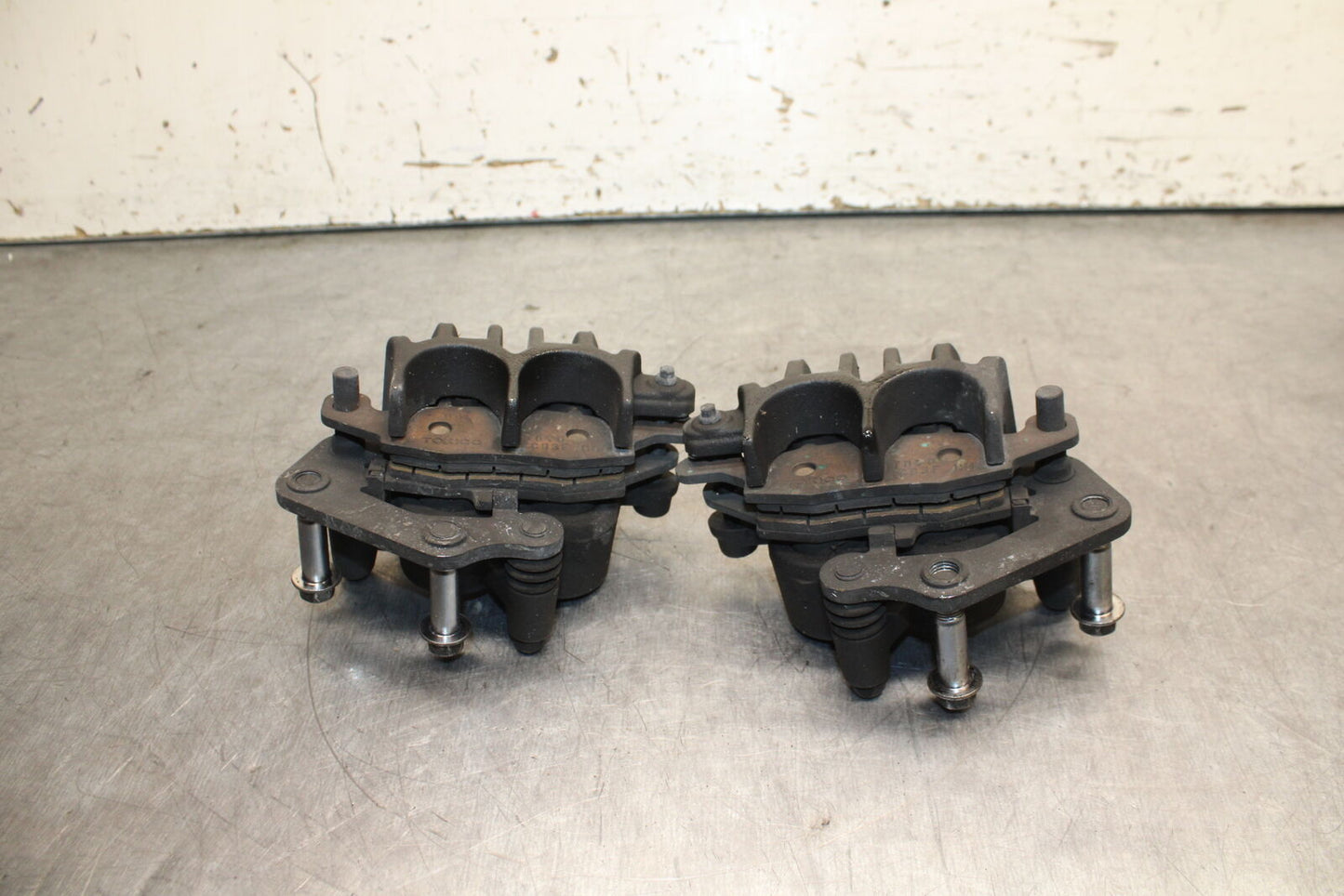 14-15 KAWASAKI NINJA 650 EX650F ABS RIGHT LEFT FRONT BRAKE CALIPER PAIR BB741
