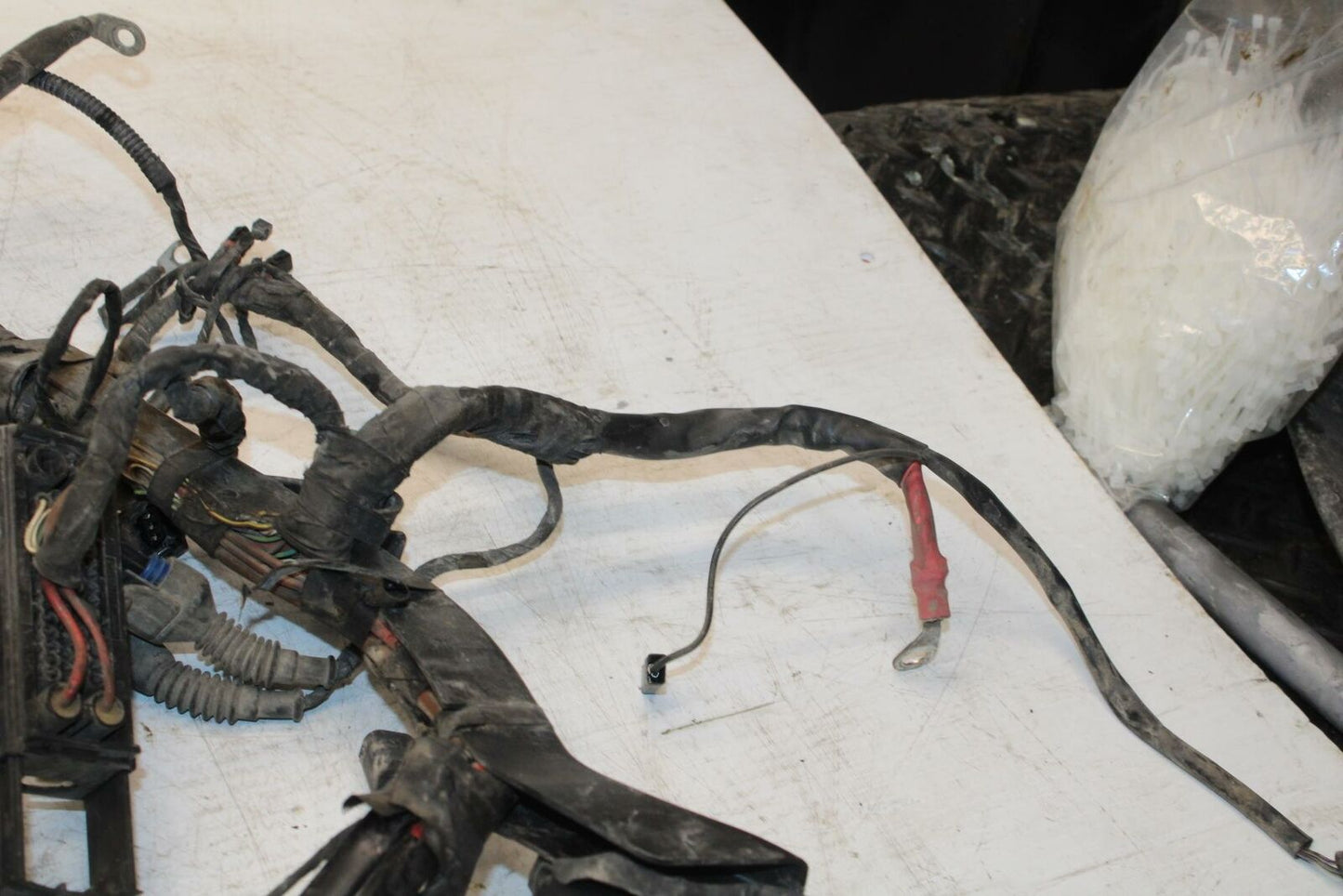07-13 BMW R1200GS ADVENTURE MAIN ENGINE WIRING HARNESS MOTOR WIRE LOOM BB368