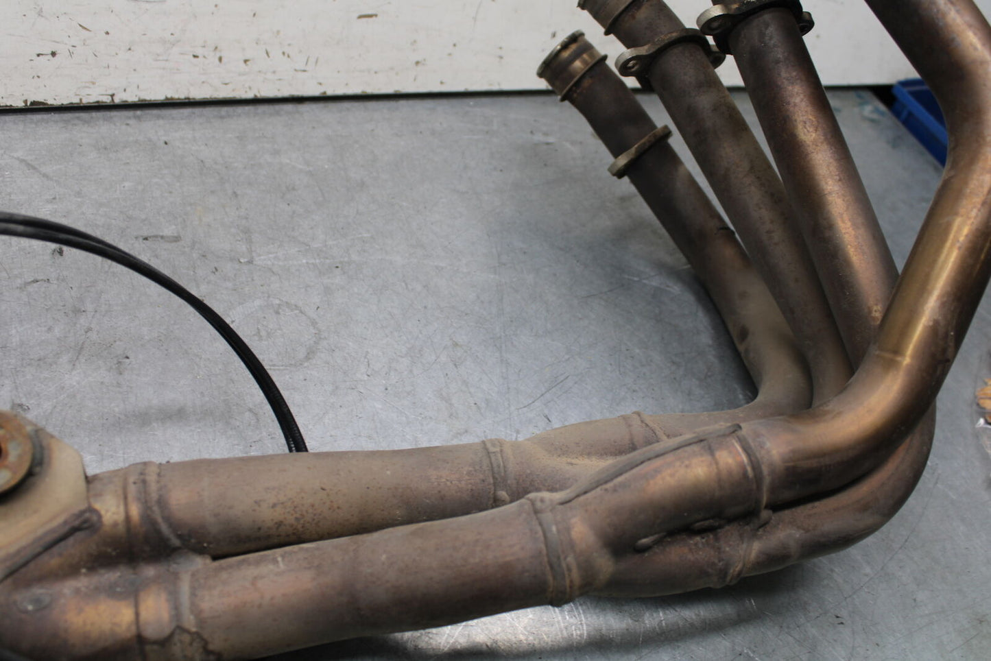 07-12 HONDA CBR600RR EXHAUST HEADER PIPES MANIFOLD 18150-MFJ-A00 BB672