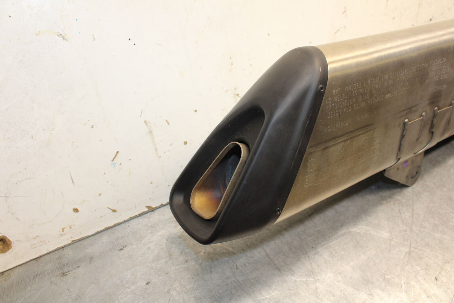 21-24 APRILIA RSV4 EXHAUST PIPE MUFFLER SLIP ON CAN SILENCER BB668