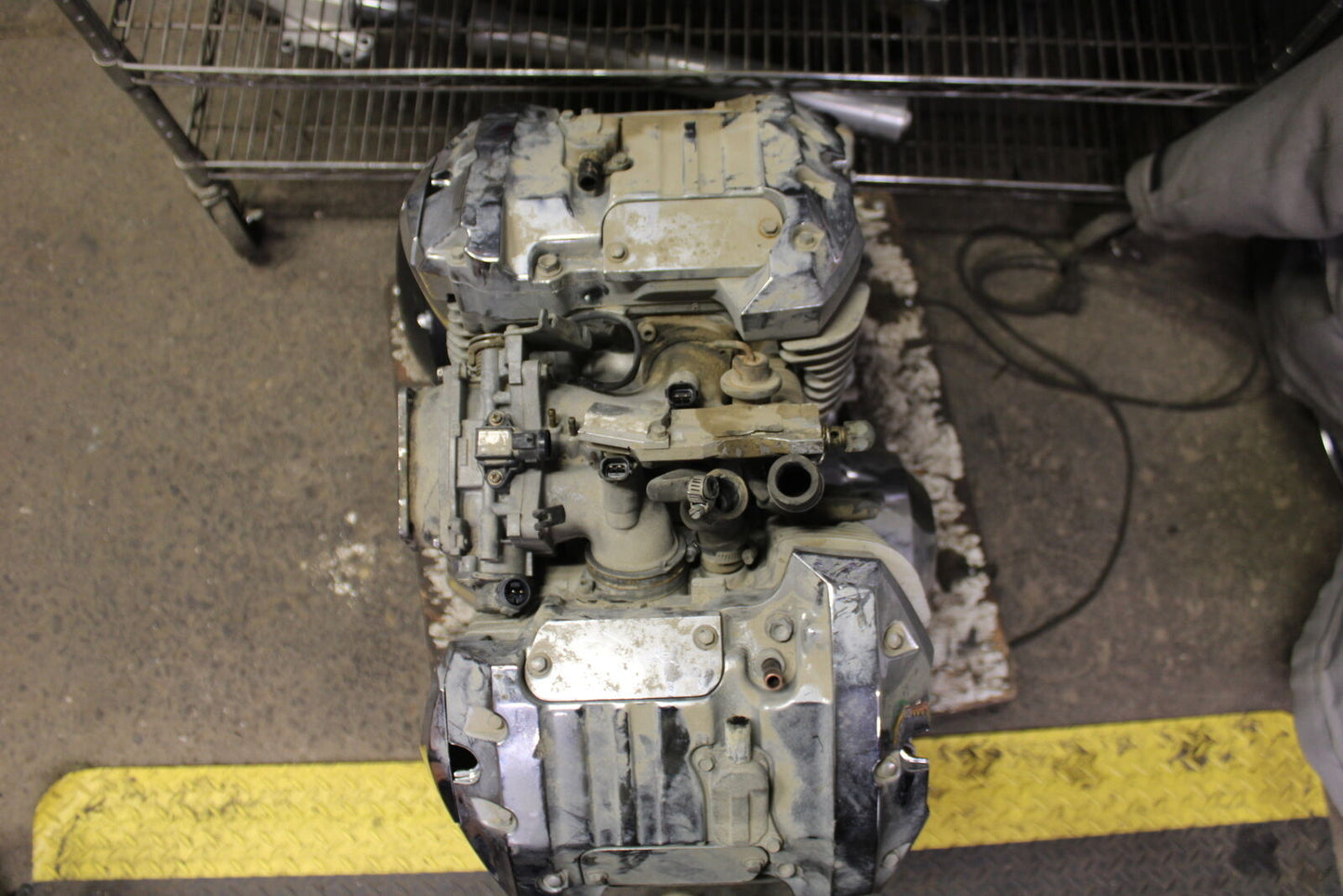 02-04 HONDA VTX1800S ENGINE MOTOR BB712