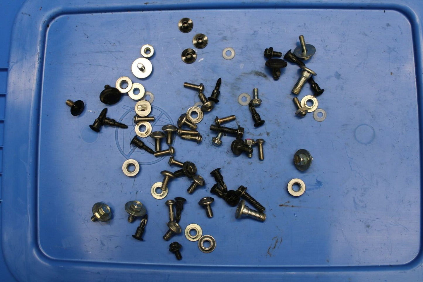 17 KAWASAKI NINJA 300 FAIRING COWL BOLTS SCREWS ASSORTMENT BB215