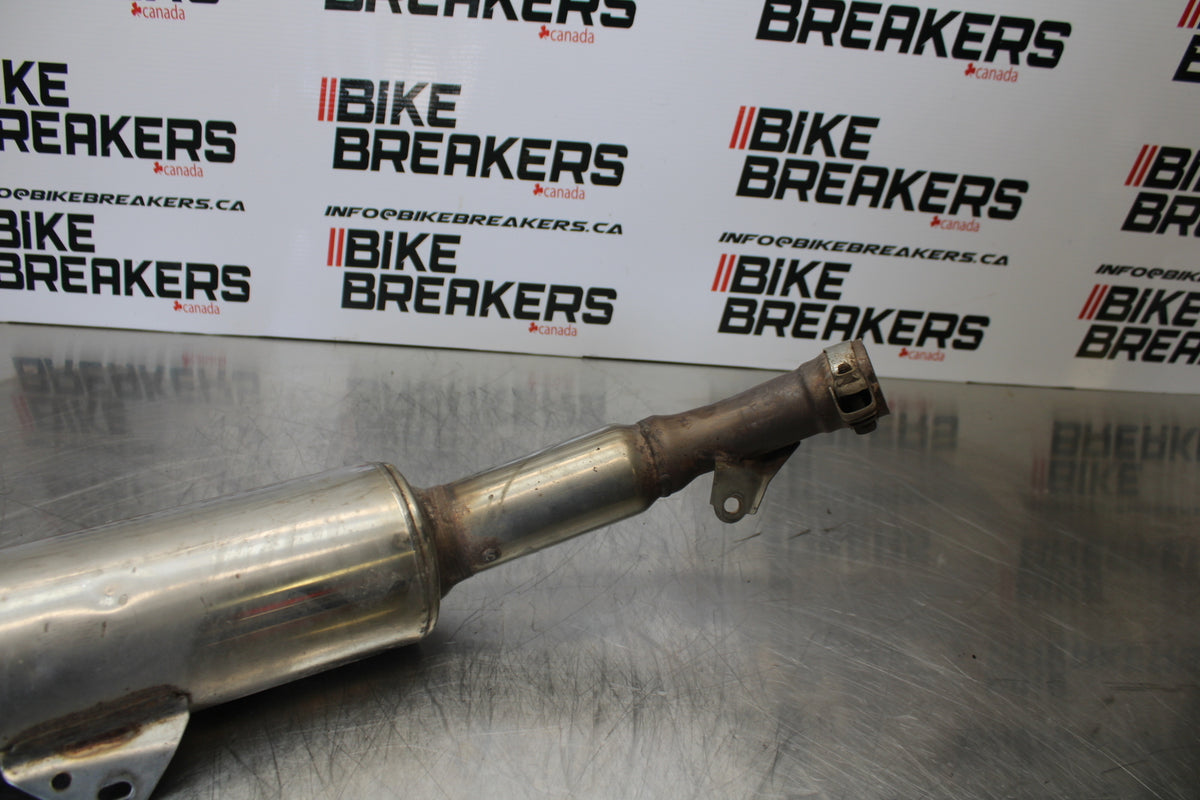 98-05 HONDA SUPER HAWK 1000 VTR1000F RIGHT EXHAUST MUFFLER SLIP ON CAN BB152