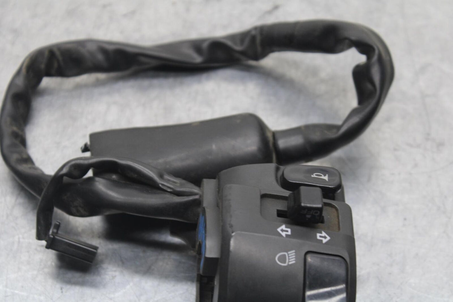 2009 Kawasaki Ninja 250R EX250J LEFT CLIP ON HANDLE HORN SIGNALS SWITCH BB87