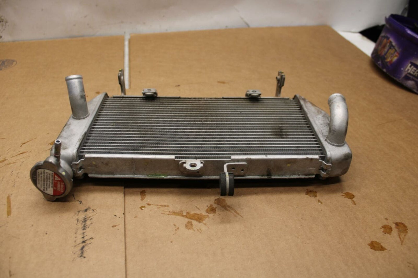15-17 YAMAHA YZF R3 ENGINE RADIATOR MOTOR COOLER COOLING RADIATER BB380