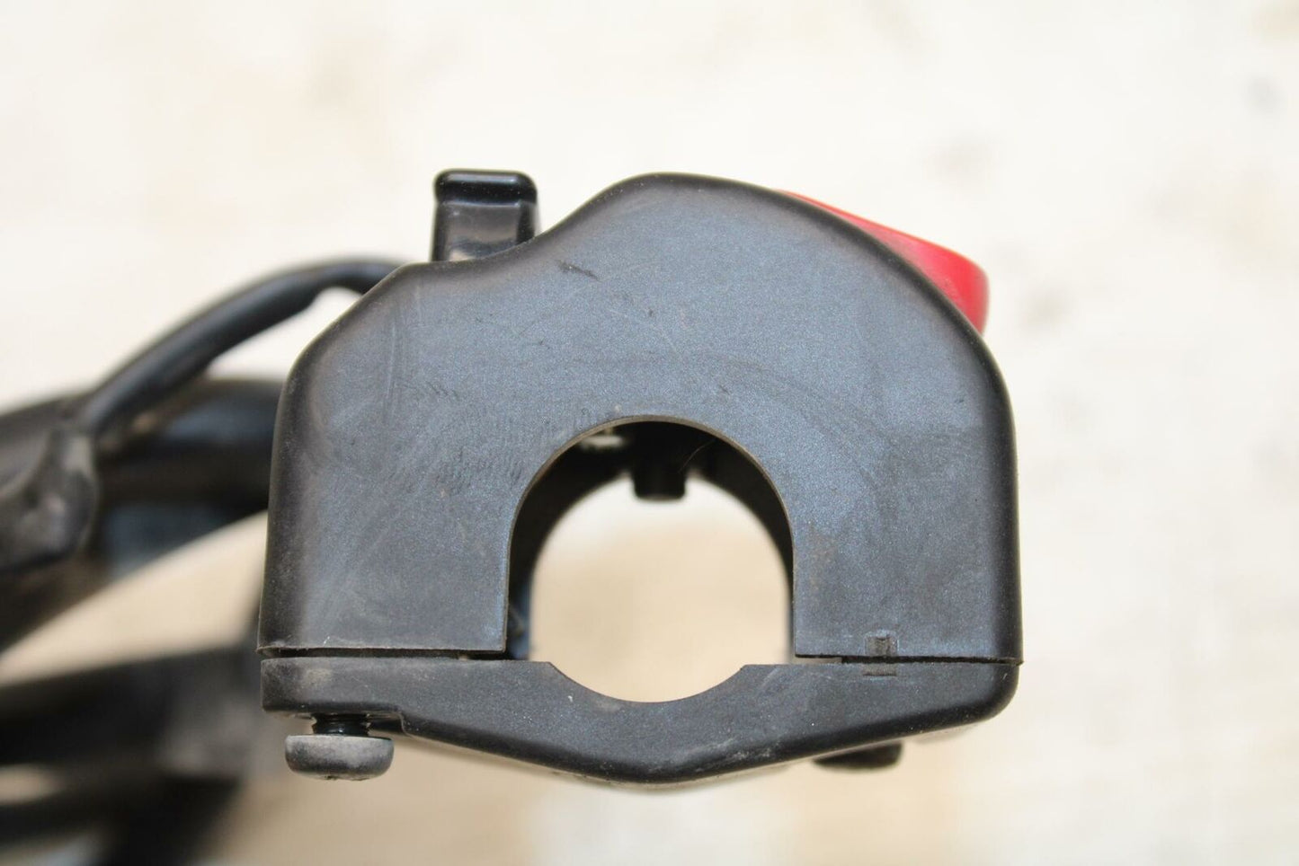 07-16 TRIUMPH STREET TRIPLE RIGHT CLIP ON HANDLE KILL OFF START SWITCH BB356