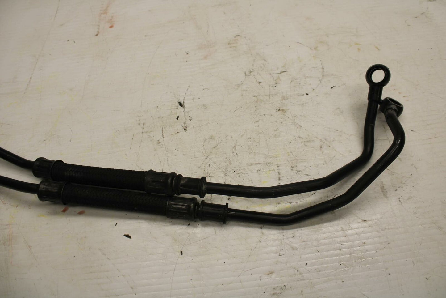 04-09 SUZUKI GS500F ENGINE MOTOR OIL COOLER HOSES BB278