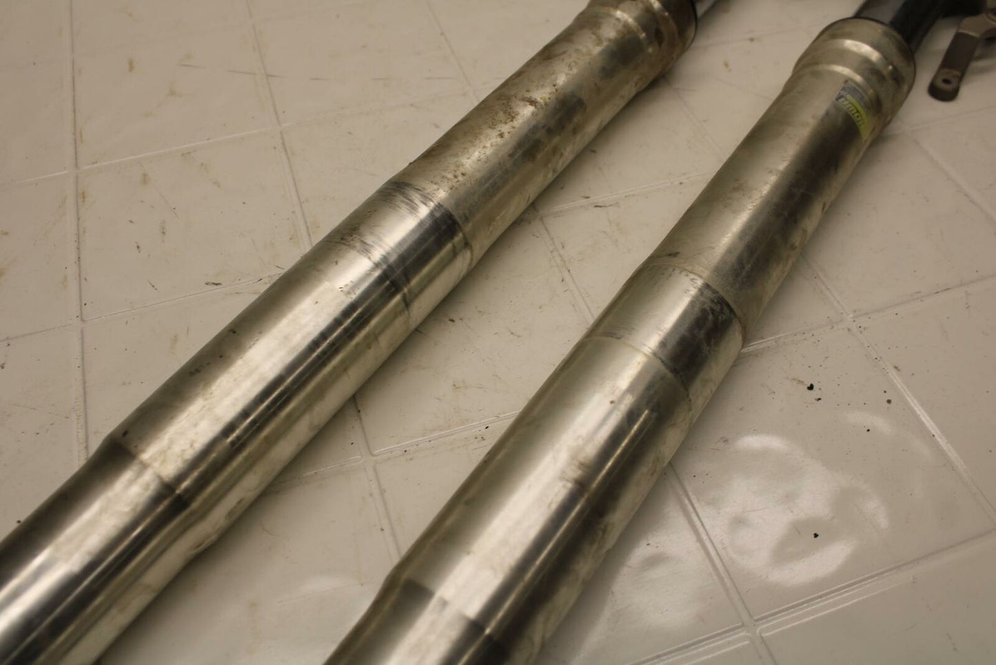 01-02 SUZUKI GSXR750 FRONT FORKS SHOCK SUSPENSION SET PAIR BB402