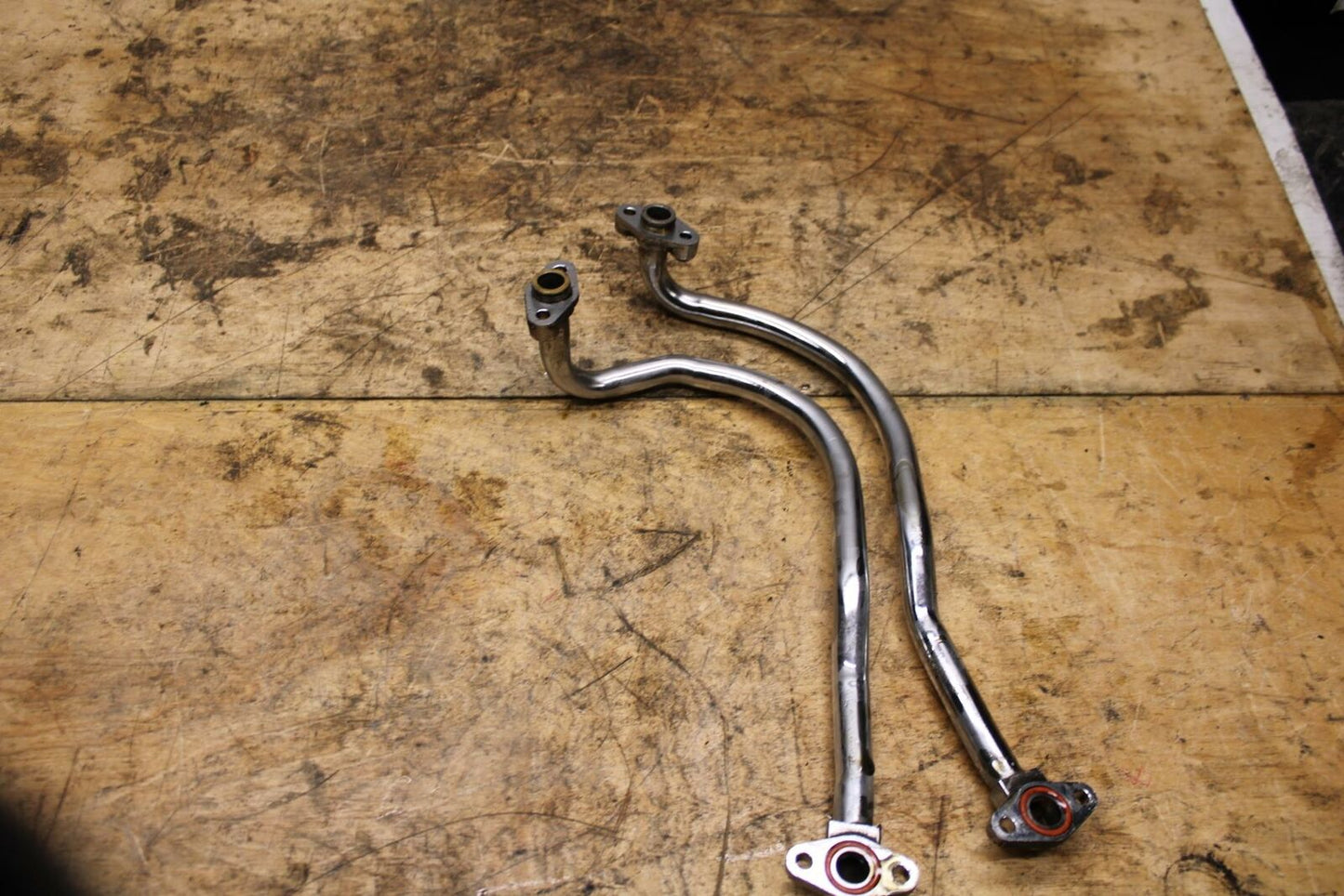 99-03 YAMAHA ROAD STAR XV1600A ENGINE MOTOR OIL COOLER HOSES BB344