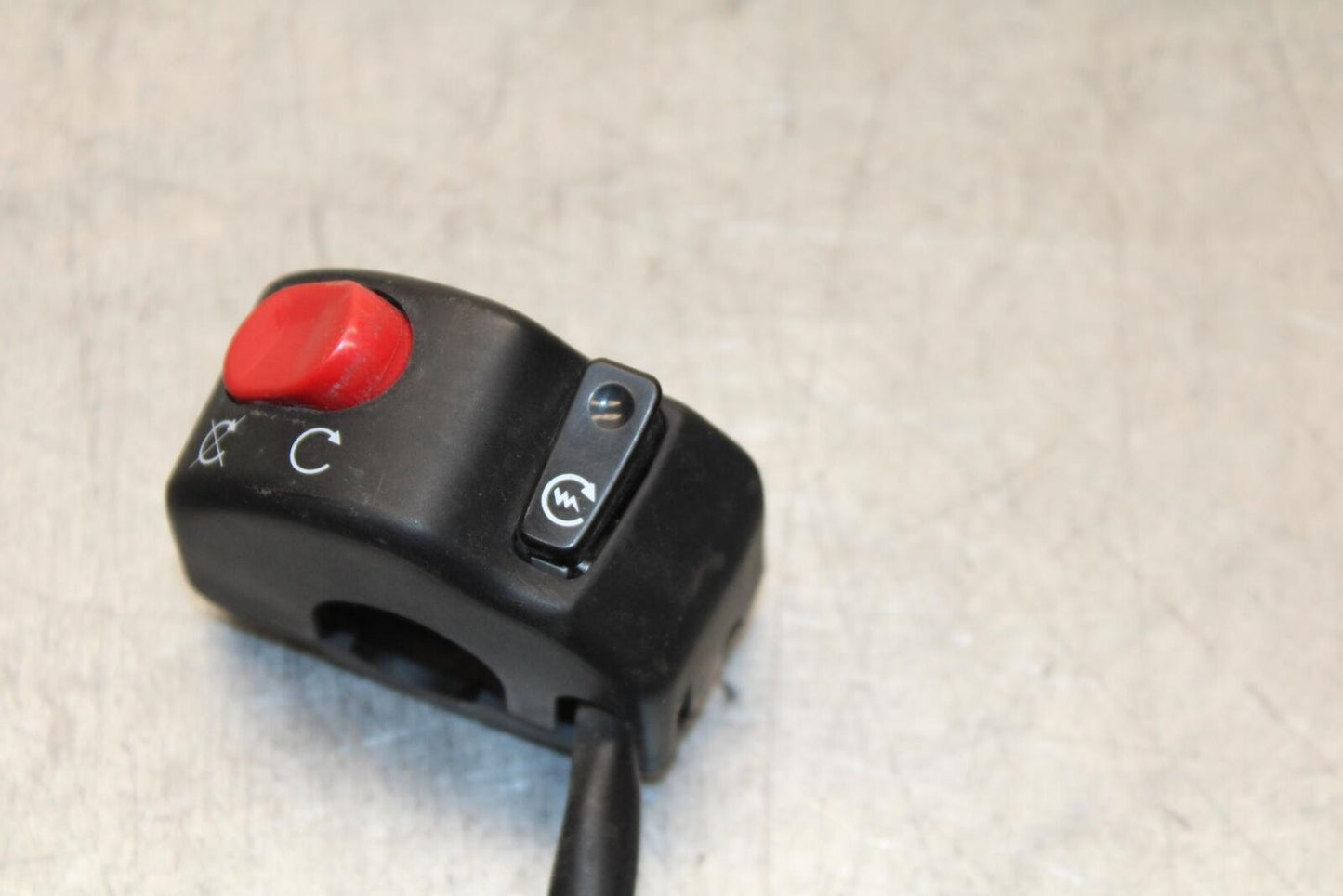 2012 Triumph Daytona 675R RIGHT CLIP ON HANDLE KILL OFF START SWITCH BB589