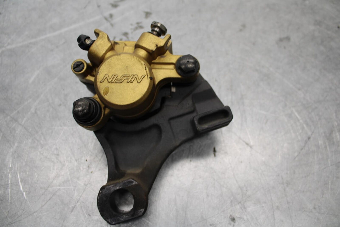 2006 Triumph Daytona 675 Triple REAR BACK BRAKE CALIPER W MOUNT BRACKET BB434