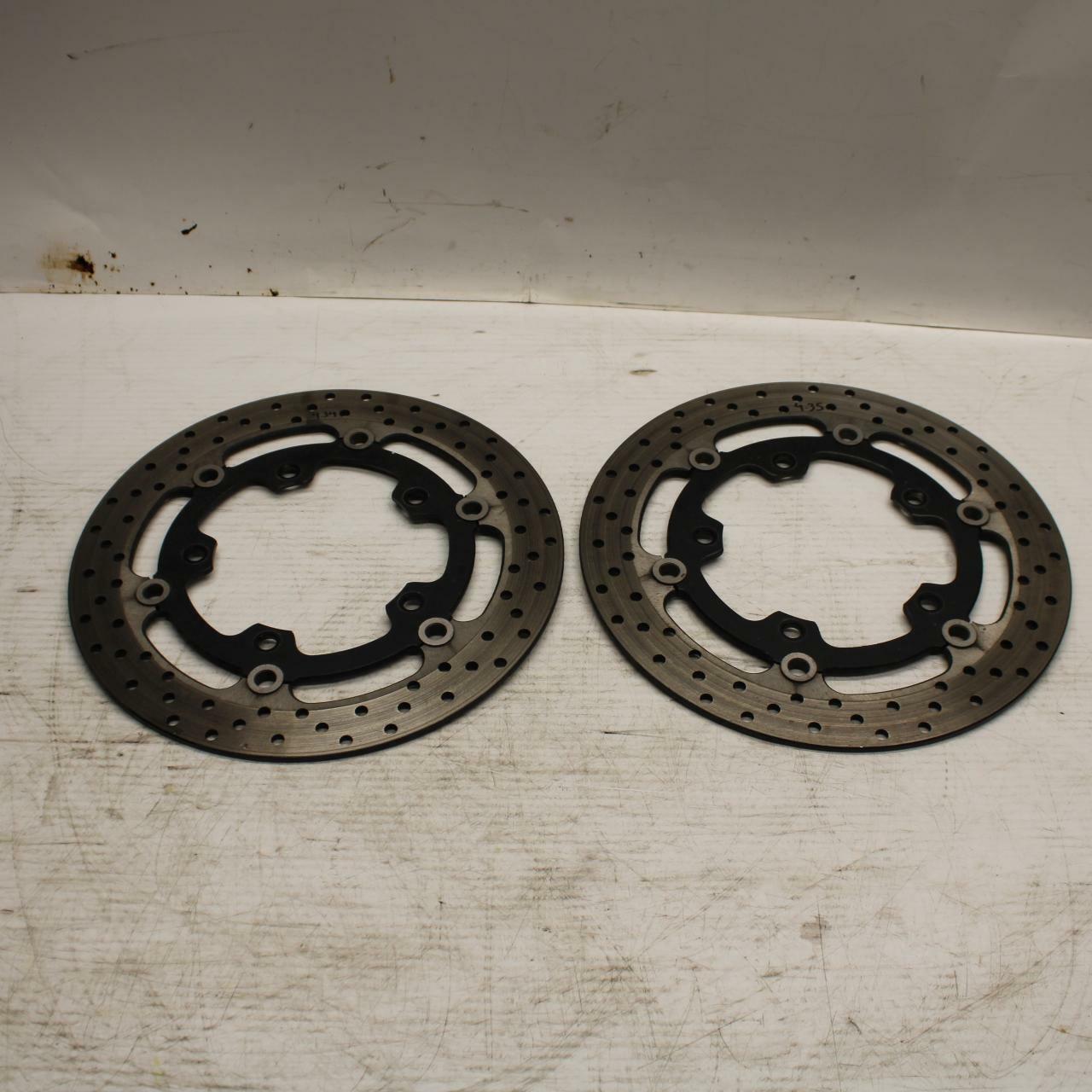 03-11 SUZUKI SV650A FRONT LEFT RIGHT BRAKE ROTORS DISCS BB290