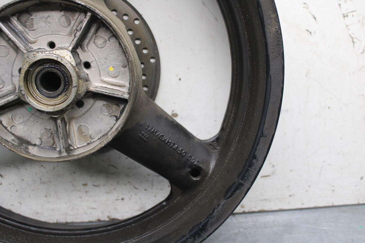 03-06 SUZUKI SV650 REAR WHEEL BACK RIM BB112