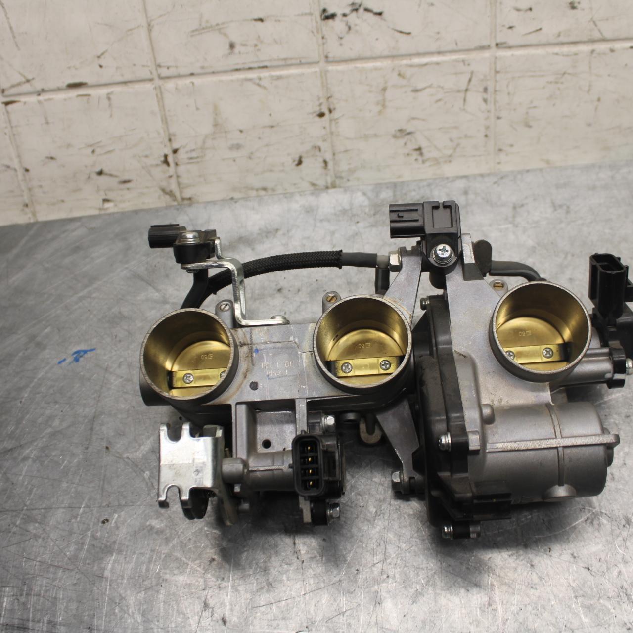 2015 Yamaha FJ09 MAIN FUEL INJECTORS / THROTTLE BODIES BB41
