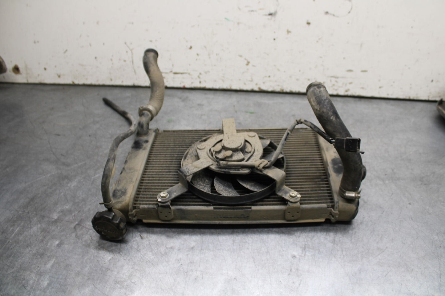 16-17 KAWASAKI VULCAN S 650 EN650 ABS ENGINE COOLER COOLING RADIATOR BB731