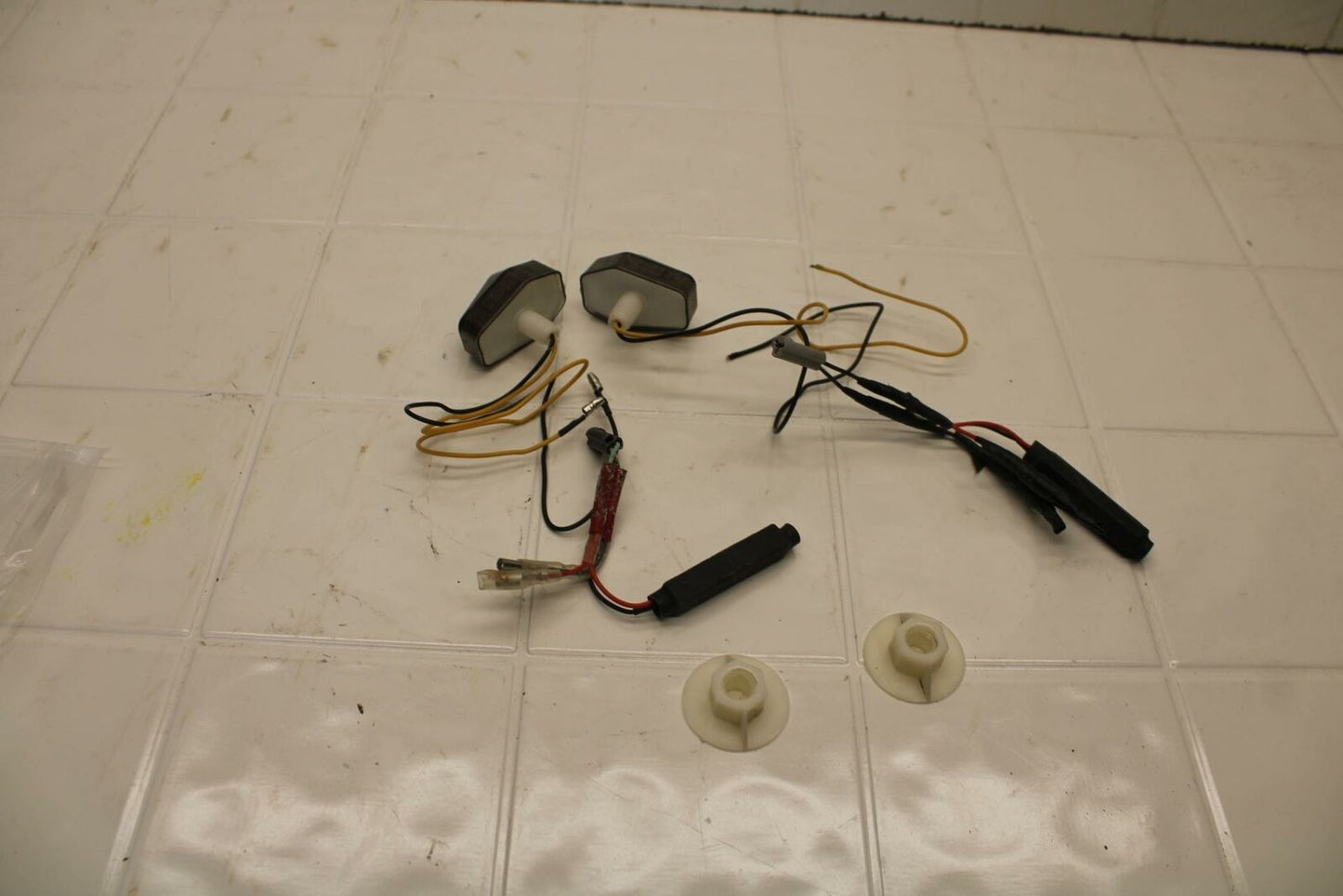 01-02 SUZUKI GSXR750 FRONT LEFT RIGHT TURN SIGNALS LIGHT INDICATORS BB402